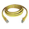 b2f32e198a6e6499dc62e1980a786a7f-1 Tripp Lite series Cat6 Gigabit Snagless Molded (UTP) Ethernet Cable (RJ45 M/M), PoE, Yellow, 2 ft. (0.61 m)