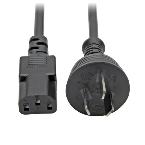 Tripp Lite series China Computer Power Cord, GB 15934-2008 to C13 - 10A, 250V, 17 AWG, 10 ft. (3.05 m), Black