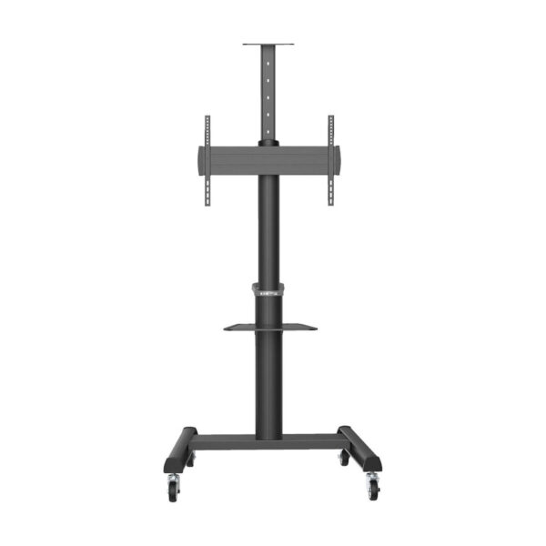 Tripp Lite series Safe-IT Heavy-Duty Rolling Cart for 37" to 70" Displays, UL Certified, Antimicrobial Protection