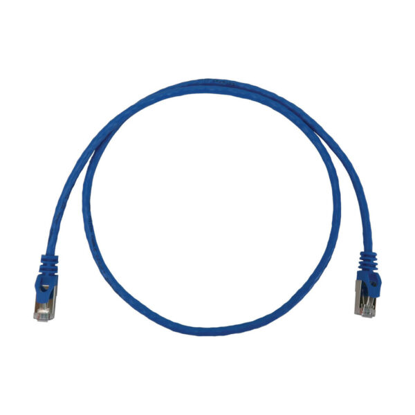 b384b4a3138daa38a018f0013cc3dae2 Tripp Lite series Cat6a 10G Snagless Shielded Slim STP Ethernet Cable (RJ45 M/M), PoE, Blue, 3 ft. (0.9 m)