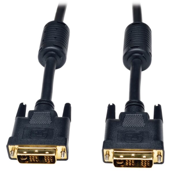 Tripp Lite series DVI Single Link Cable, Digital and Analog TMDS Monitor Cable (DVI-I M/M), 6 ft. (1.83 m)