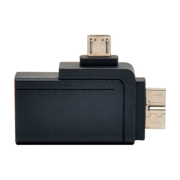 Tripp Lite series 2-in-1 OTG Adapter, USB 3.0 Micro B Male and USB 2.0 Micro B Male to USB A Female
