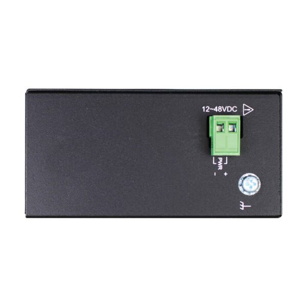 Tripp Lite series 8-Port Unmanaged Industrial Ethernet Switch - 10/100 Mbps, Ruggedized, -40° to 75°C, DIN Mount, TAA