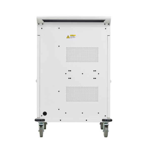 Tripp Lite Safe-IT 36-Device UV Charging Cart for Laptops and Chromebooks, 120V, 5-15P, 10 ft. Cord, Antimicrobial, White - CSC36VACUVC