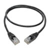b3f706c85d80d00c3bceb1a5b4fcf849 Tripp Lite series Cat6a 10G Snagless Molded Slim UTP Ethernet Cable (RJ45 M/M), Black, 2 ft. (0.61 m)