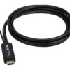 Tripp Lite series HDMI to DisplayPort Active Adapter Cable (M/M) - 4K 60 Hz, USB Power, Black, 1 m (3.3 ft.) - P567-01M-4K6