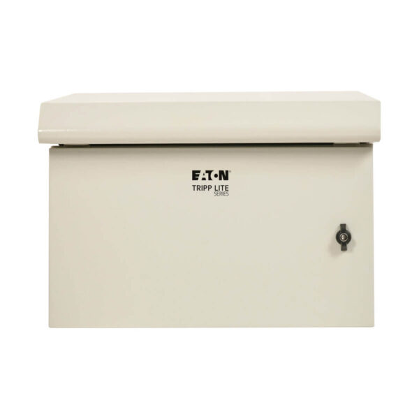 b46b4196e1a6c7d4da4099b6c950c63b Tripp Lite series SmartRack Industrial Enclosure - NEMA 3R, Wall Mount, Metal, Locking, Fan With Thermal Switch, 20.5 in. Depth, 6U, Gray