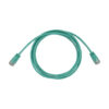 Tripp Lite series Cat6a 10G Snagless Molded Slim UTP Ethernet Cable (RJ45 M/M), PoE, Aqua, 5 ft. (1.5 m)