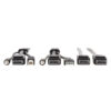 Tripp Lite series Dual DisplayPort KVM Cable Kit - DP, USB, 3.5 mm Audio (3xM/3xM) + DP (M/M), 4K, 4:4:4, 10 ft. (3.05 m), Black