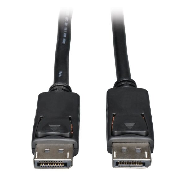 b49f726e802e5250ddc68f8dbff91d96 Tripp Lite series DisplayPort Cable with Latches, 4K @ 30 Hz, (M/M) 30 ft. (9.14 m)