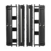 b4b6183fa1f34cc1e57c0a6767491c69 Tripp Lite series High-Capacity Vertical Cable Manager - Deep Double Finger Duct with Cover, Double Sided, 6 in. Wide, Black, 7 ft. (2.2 m)