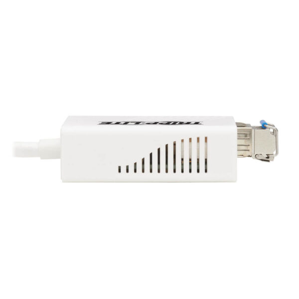 Tripp Lite series USB 2.0 Ethernet NIC Adapter - 10/100 Mbps, 100Base-FX, LC, Multimode Fiber, White
