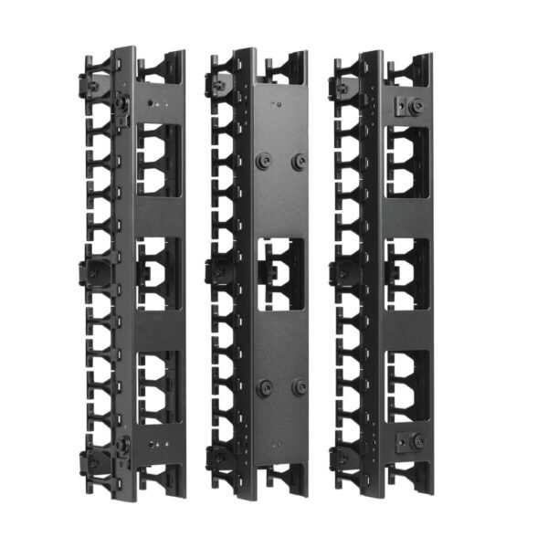 b5187fe0c9b90e704e6a5be620ad0169 Tripp Lite series SmartRack 3-in. (7.62 cm) Wide High Capacity Vertical Cable Manager - Double finger duct