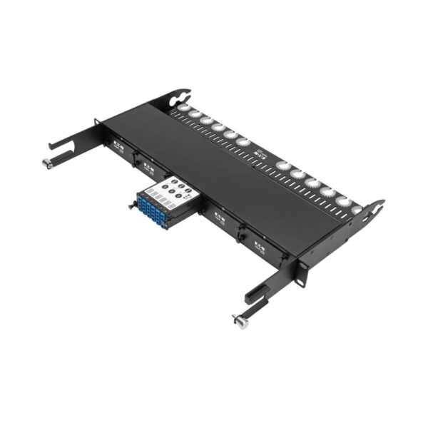 b52f9a69c48e7d223d07305ac0f35604 Tripp Lite 40/100Gb Singlemode Fiber, Breakout Cassette, (x3) 8-Fiber MTP/MPO (APC) to (x12) LC (UPC) Duplex 9/125, N482 Chassis - N482-3M8L12S