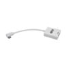 Tripp Lite series USB-C to HDMI Adapter (M/F) 4K 60 Hz, HDCP 2.2, Right-Angle USB-C, White