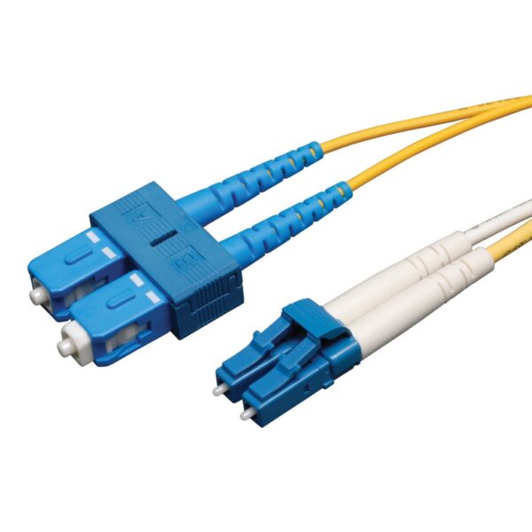 Tripp Lite series Duplex Singlemode 9/125 Fiber Patch Cable (LC/SC), 25M (82 ft.)