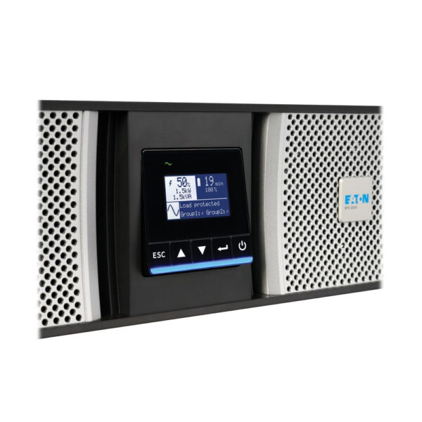 Eaton 9PX G2 3kVA 3kW 200-240V In, 120/240V Out Online UPS, L6-30P Input, 6x 5-20R, 1x L6-30R, 1x L14-30R, Network Card, 6U Rack/Tower - 9PX3K3UNP1G2
