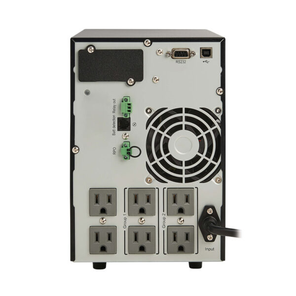 b5d1a2e0d67dc8b9ba14de0e636faf52 Tripp Lite series SmartOnline 120V 700VA 630W Double-Conversion UPS, 6 Outlets, Network Card Option, LCD, USB, DB9, Tower
