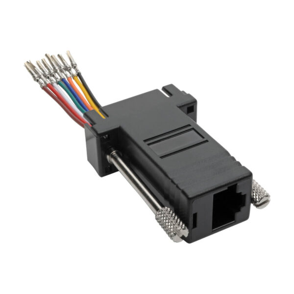 Tripp Lite series DB9 to RJ45 Modular Serial Adapter (F/F), RS-232, RS-422, RS-485