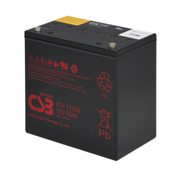 b5d7f627d0d255aeee42b03211d52f0d Tripp Lite series External 12V DC 55AH Battery Module for 120V AC Extreme Temperature Network UPS, TAA