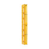 b5fbd85de6bec3fb3ab459e8bd40affa Tripp Lite series High-Capacity Vertical Cable Manager - Deep Double Finger Duct with Cover, Single Sided, 6 in. Wide, Yellow, 7 ft. (2.2 m)