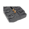 Tripp Lite series Protect It! 8-Outlet Surge Protector, 8 ft. (2.43 m) Cord, 2160 Joules, Tel/Fax/Modem/Coax Protection, RJ11