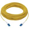 b6562d2802bb8a0d5d443ef0134d688f Tripp Lite series 100G Duplex Singlemode 9/125 OS2 Armored Fiber Optic Cable (LC/LC Duplex M/M), LSZH, Yellow, 75 m (246 ft.)