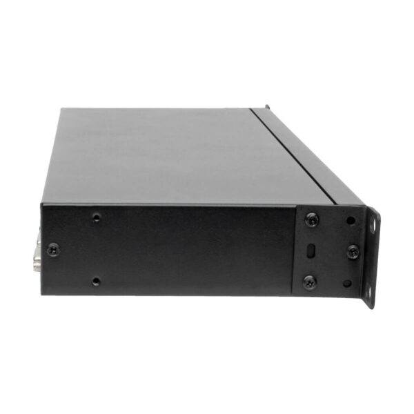 Tripp Lite series 8-Port DVI/USB KVM Switch with Audio and USB 2.0 Peripheral Sharing, 1U Rack-Mount, Single-Link, 1920 x 1200 (1080p), TAA