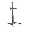 Tripp Lite series Safe-IT Heavy-Duty Rolling Cart for 37" to 70" Displays, UL Certified, Antimicrobial Protection