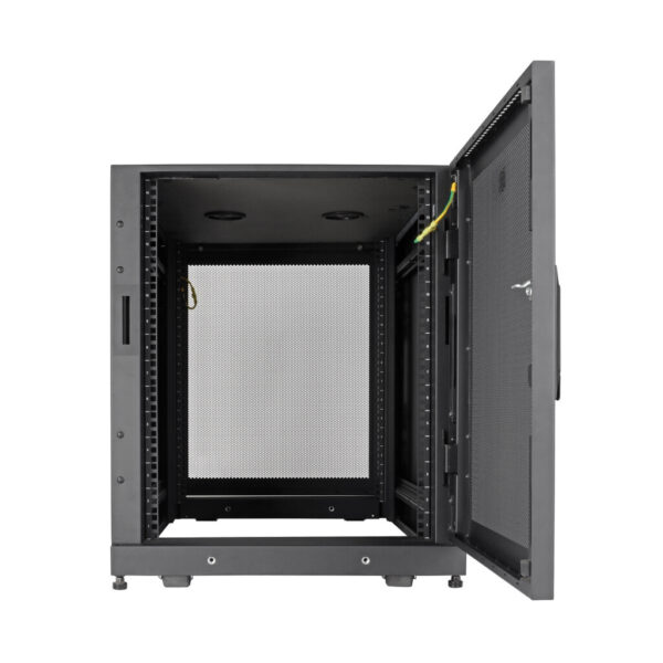 Tripp Lite series 14U SmartRack Extra Deep Small Server Rack Enclosure, Doors & Side Panels Included