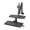 Tripp Lite series Height-Adjustable Sit-Stand Workstation, Single-Monitor, Clamp-On