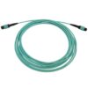 b6f13c8e1dcb1fa5fb1b5f086e6d4ddc Tripp Lite series 40/100/400G Multimode 50/125 OM3 Fiber Optic Cable (12F MTP/MPO-PC F/F), LSZH, Aqua, 5 m (16.4 ft.)