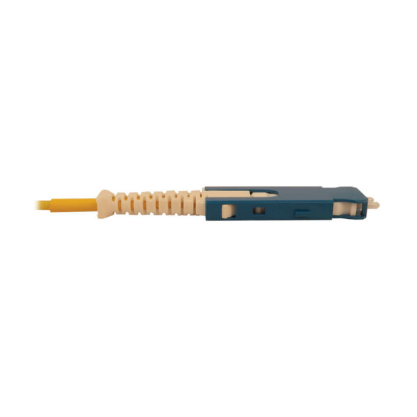 Tripp Lite series 40/100/400G Singlemode 9/125 OS2 Breakout Fiber Optic Cable (16F MTP/MPO-APC to 8x Duplex SN-UPC F/M), LSZH, Yellow, 3 m (9.8 ft.)
