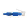 Tripp Lite series Up-Angle Cat6 Gigabit Molded Slim UTP Ethernet Cable (RJ45 Right-Angle Up M to RJ45 M), Blue, 10 ft. (3.05 m)