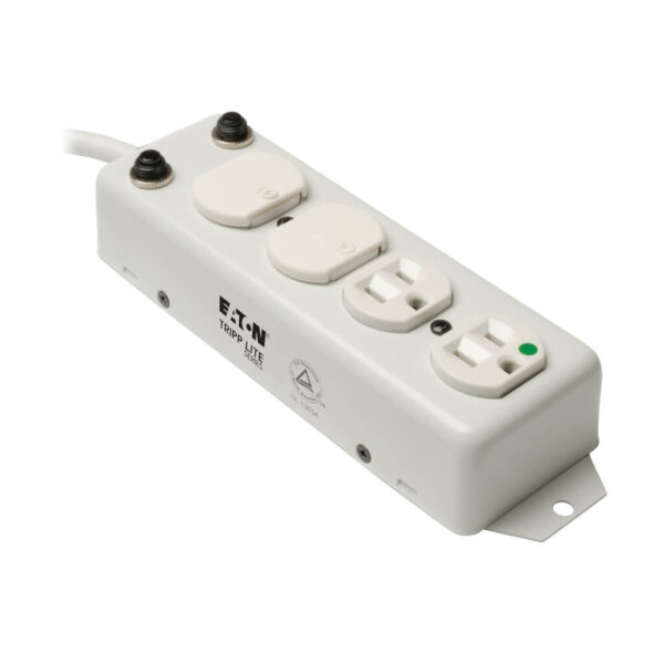 Tripp Lite series Safe-IT Hospital-Grade Outlet Covers for Wall Receptacles, Power Strips and Surge Protectors, Set of 4