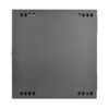 Tripp Lite series SmartRack 12U Low-Profile Switch-Depth Wall-Mount Small Rack Enclosure, Hinged Back