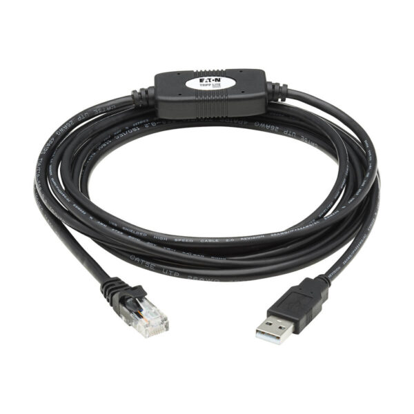 Tripp Lite series USB-A to RJ45 Rollover Console Cable (M/M) - Cisco Compatible, 250 Kbps, 10 ft. (3.05 m), Black