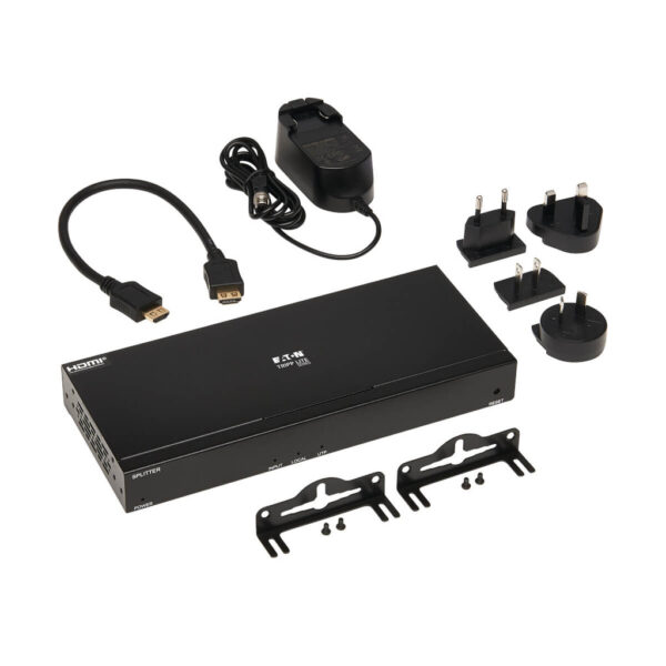b7baadd5b80c14d528876da8021eb2bf Tripp Lite series 4-Port HDMI over Cat6 Splitter - 4K 60 Hz, HDR, 4:4:4, PoC, HDCP 2.2, 230 ft. (70.1 m), TAA