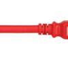 Tripp Lite series PDU Power Cords, C19 to P-Lock C20 - Heavy-Duty, 20A, 250V, 12 AWG, 3 ft. (0.9 m), Red, 6 Pack