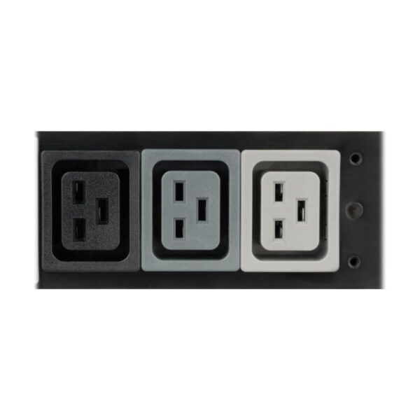 b7fb772b956785664108ac1b6dd15799 Tripp Lite series 12.6kW 3-Phase Local Metered PDU, 208V Outlets (36 C13 & 9 C19) Hubbell 50A CS8365C, 6 ft. (1.83 m) Cord, 0U Vertical, TAA