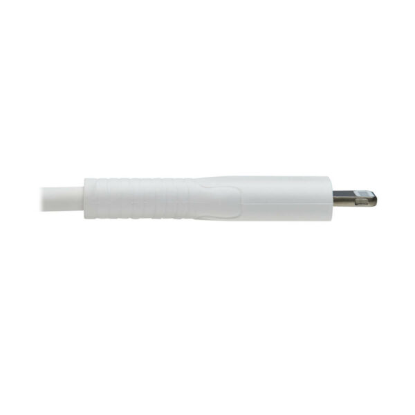Tripp Lite series Safe-IT USB-C to Lightning Sync/Charge Antibacterial Cable (M/M), MFi Certified, White, 2 m (6.6 ft.)