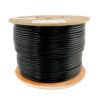 b82573d5647b4fa8ec7bc083a7421afa Tripp Lite series Cat5e 350 MHz Solid Core (UTP) PVC Bulk Ethernet Cable - Black, 1000 ft. (304.8 m), TAA
