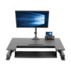 b825b273f632c73bcf3480b49931ded7 Tripp Lite series Height-Adjustable Sit-Stand Desktop Workstation