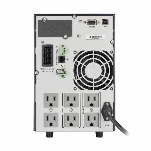 Eaton 9SX 1000VA 900W 120V Online Double-Conversion UPS - 6 NEMA 5-15R Outlets, Cybersecure Network Card Option, Extended Run, Tower - 9SX1000