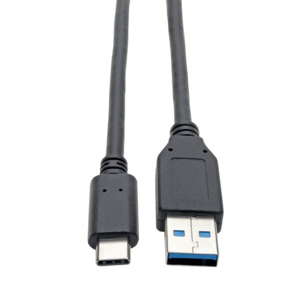 Tripp Lite series USB-C to USB-A Cable (M/M), USB 3.2 Gen 1 (5 Gbps), Thunderbolt 3 Compatible, 6 ft. (1.83 m)