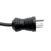 b86a47fa651f8a654538efe3106e9d52 Tripp Lite series Hospital-Grade Power Cord, NEMA 5-15P to Locking IEC C13 - Green Dot, 10A, 125V, 18 AWG, 3 ft. (0.91 m), Black