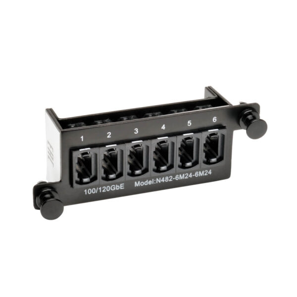 b8a2901590fdb02a9a8a67e678fdf66c Tripp Lite series 100Gb/120Gb Pass-Through Cassette - (x6) 24-Fiber MTP/MPO ( Female )