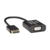 Tripp Lite series DisplayPort to VGA Active Adapter Video Converter , DP ver 1.2 (M/F), 6-in. (15.24 cm)
