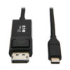 b8ccbba22abe22479b8b9bd04ceeafcf Tripp Lite series USB-C to DisplayPort Adapter Cable (M/M), 4K 60 Hz, HDR, Locking DP Connector, 6 ft. (1.8 m)