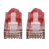 b90c137fc7c119a93a6ed8d699b70ee1 Tripp Lite series Cat6 Gigabit Snagless Molded (UTP) Ethernet Cable (RJ45 M/M), PoE, Red, 4 ft. (1.22 m)